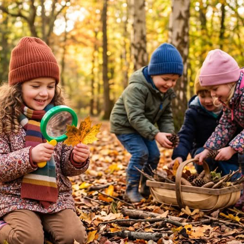 Autunno e natura: attività di outdoor education per bambini