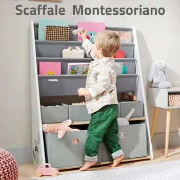 Scaffali e librerie Montessori: Scopri le Migliori Offerte Online | Giodicart
