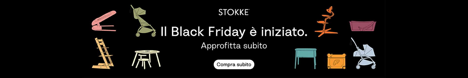 Promo Black Friday Stokke: Scopri le Migliori Offerte Online | Giodicart