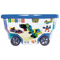 CLICS BUILD & PLAY ROLLERBOX 15IN 1 • 377 ELEMENTI