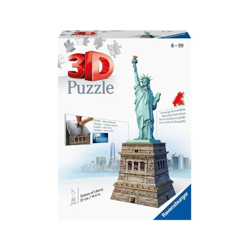 PUZZLE 3D 108 PZ STATUA DELLA LIBERTÀ - puzzle 3d