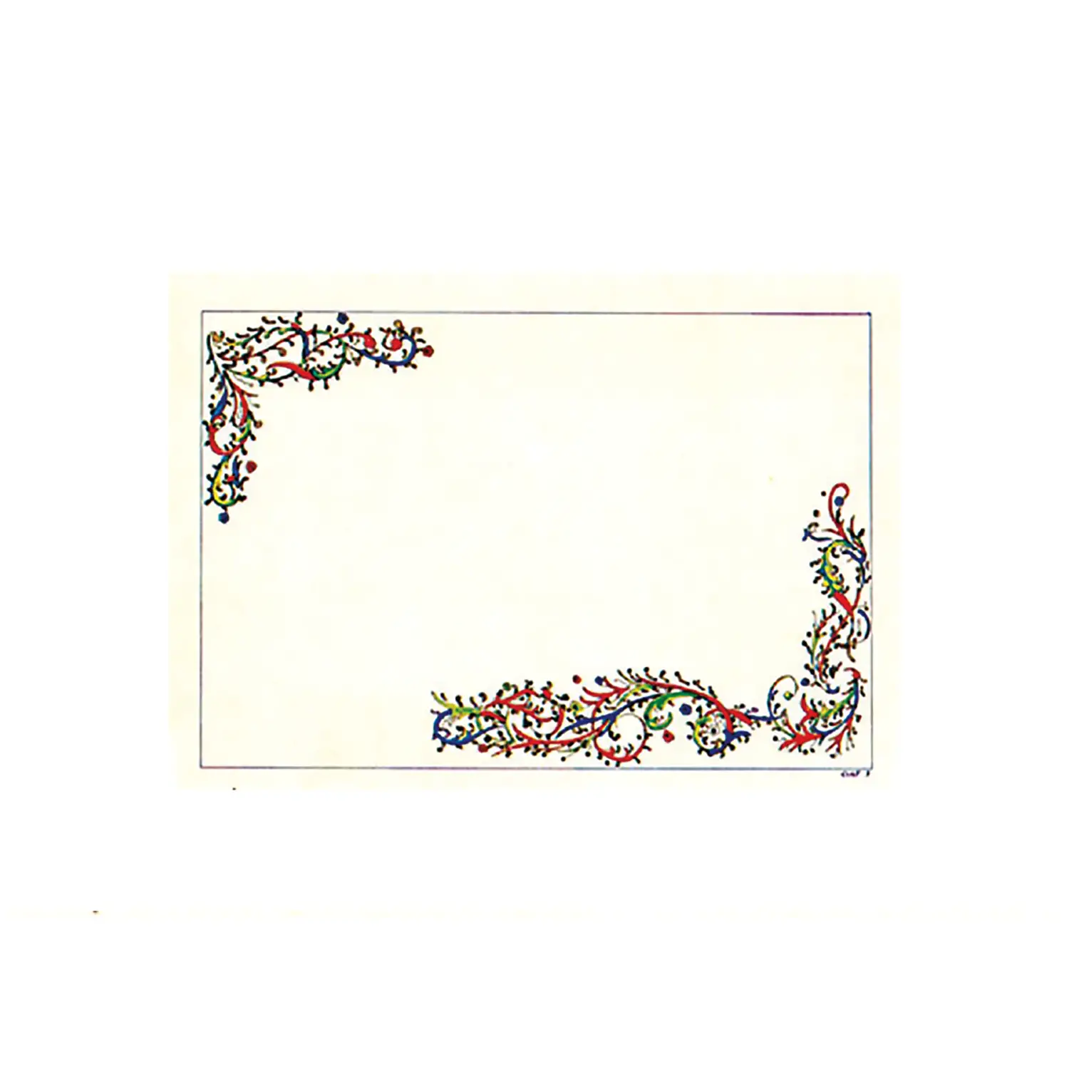 Pergamene Stampate a Lito 230 Gr – Cm 25x25 - Carta e cartoncino