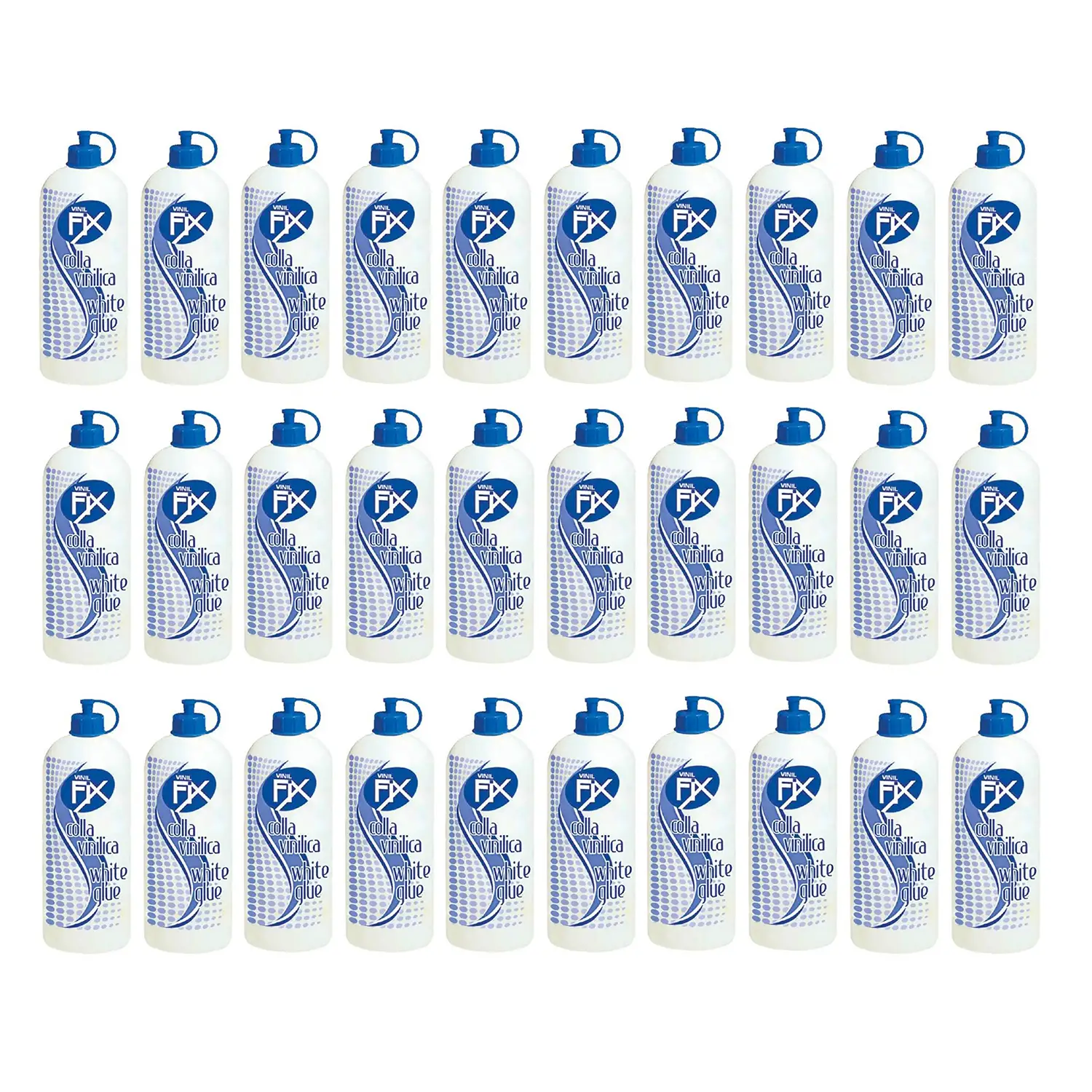 Colla Vinilica Vinil Fix per Casa Scuola e Ufficio 100 gr. 30 pz. - Nastri adesivi e colle