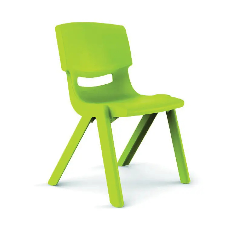Sedia per Bambini Scuola Primaria CAM ErgoCam Misura 4 - Ergonomica - Verde Lime - Sedie in plastica