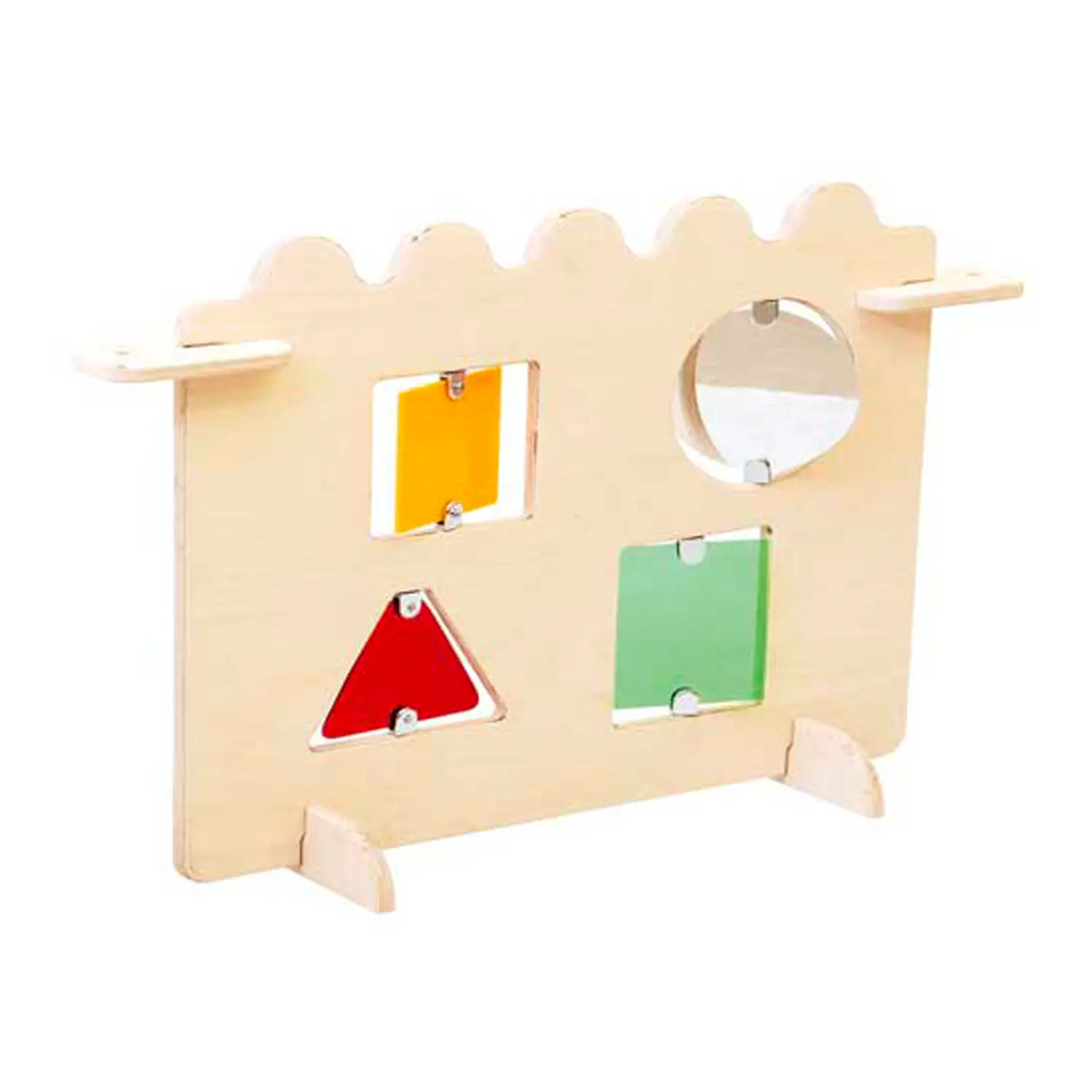 Modulo Divisorio Baby Corner – Sagome Girevoli e Specchietto per Scuola dell’Infanzia - Divisori e staccionate