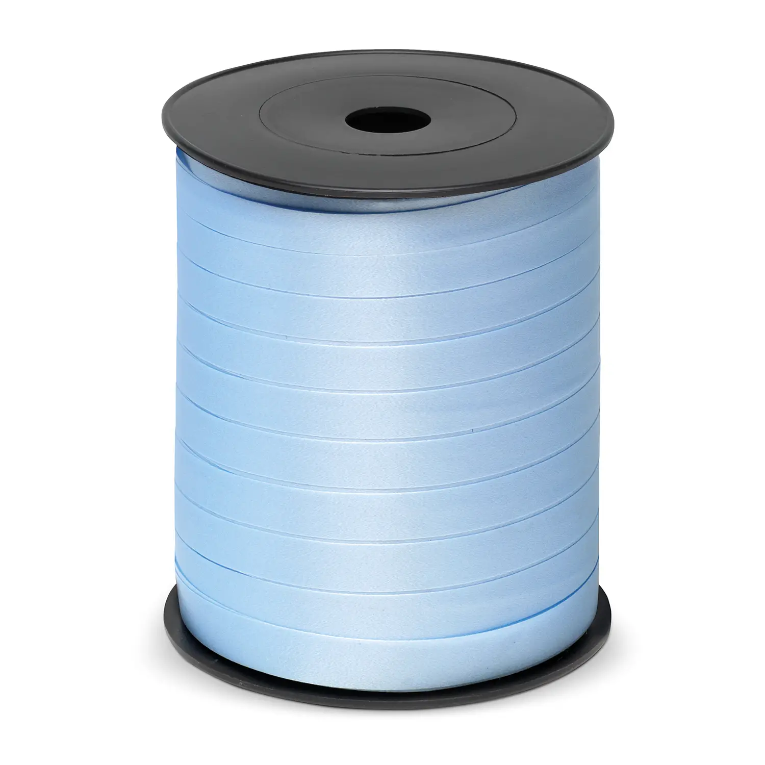 Nastro Regalo Celeste Arricciabile 10 mm x 250 Yard – Nastro Decorativo in Polipropilene - Applicazioni e decori