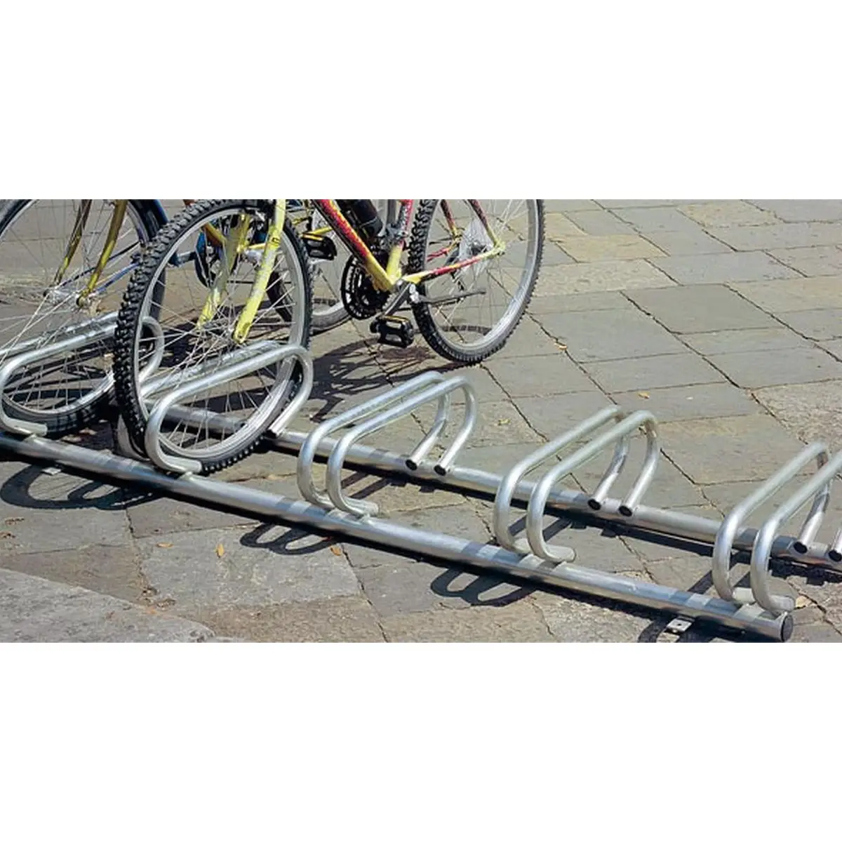 Portabiciclette Torino 5 Posti – Rastrelliera Bici in Acciaio Zincato - Palestrine