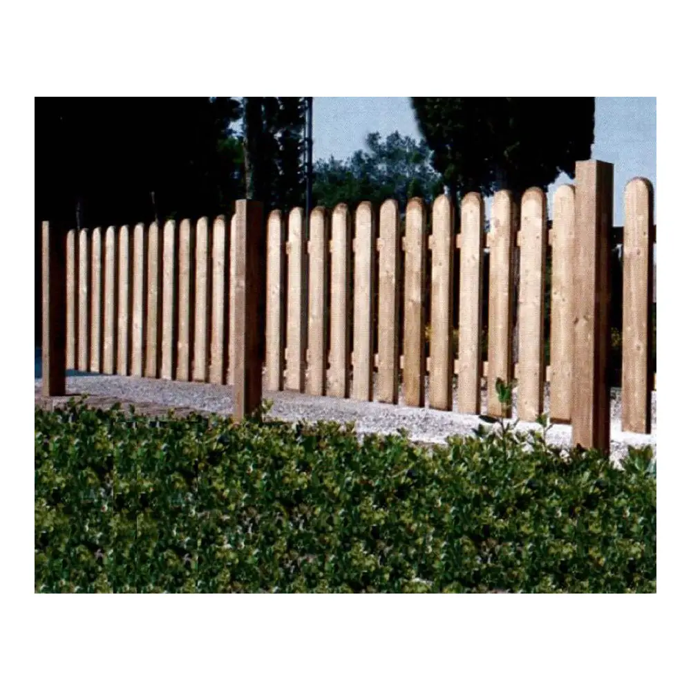 Staccionata da Esterno Brunico – Robusta ed Elegante per Giardino - Palestrine