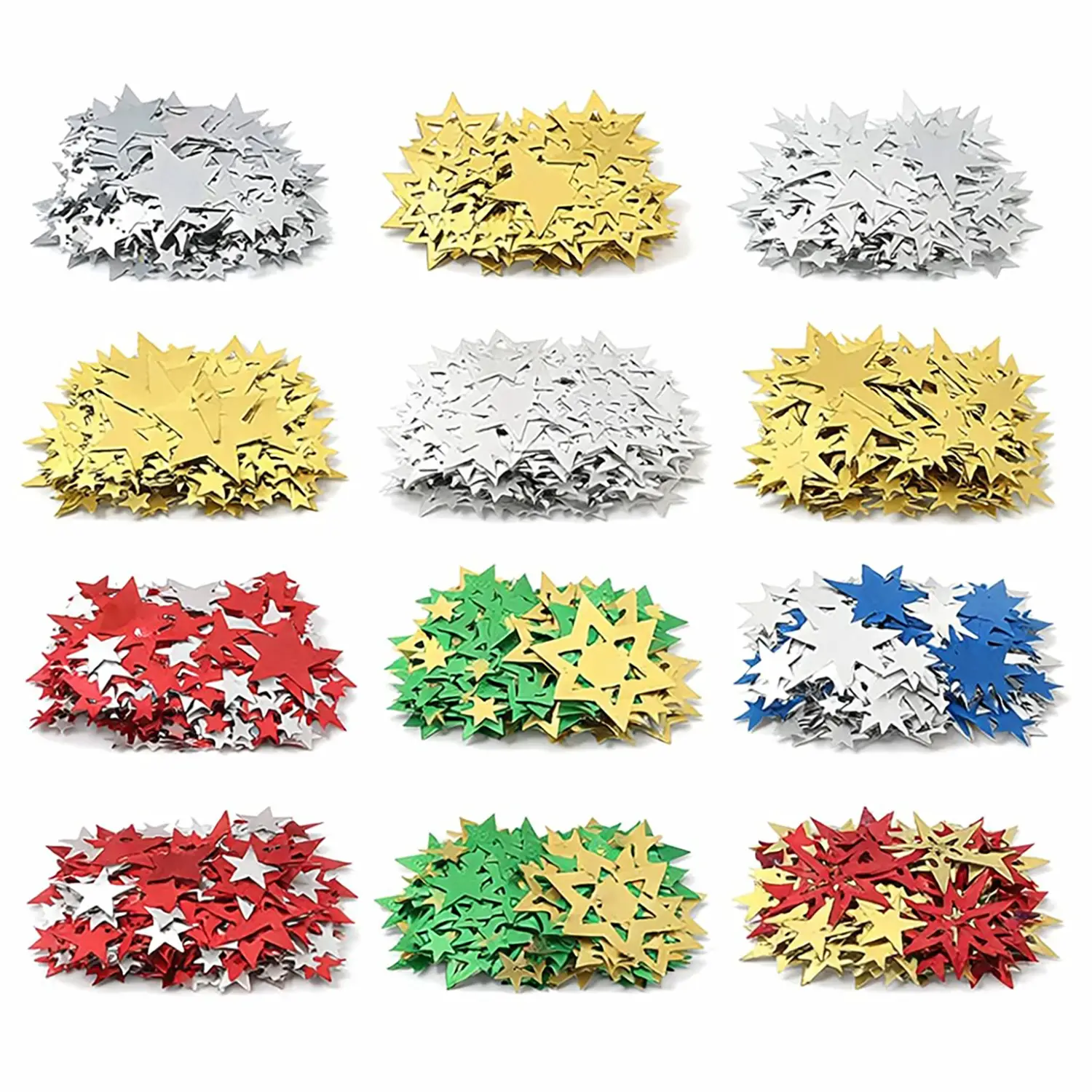 Decori Stelline Assortite 25 g – Decorazioni Creative per Lavoretti e Scuola - Applicazioni e decori