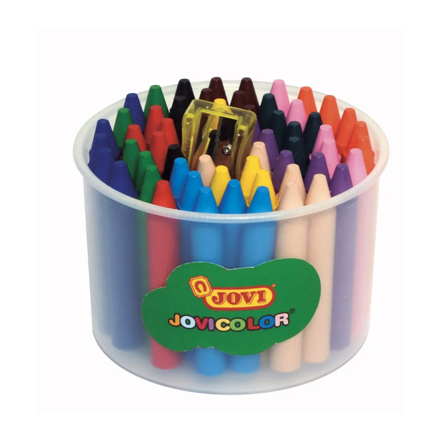 Pastelloni a Cera Maxi Jovicolor 60 Pezzi - Pastelli a cera