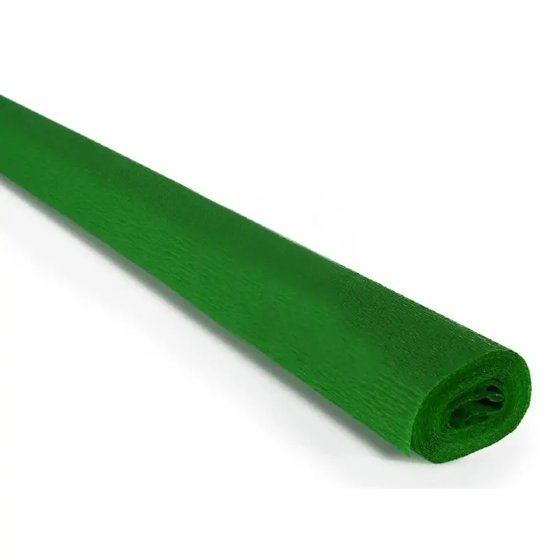 Carta Crespa verde Premium Leggera – Rotolo 50 cm x 2,5 m, 40 g - Carta e cartoncino