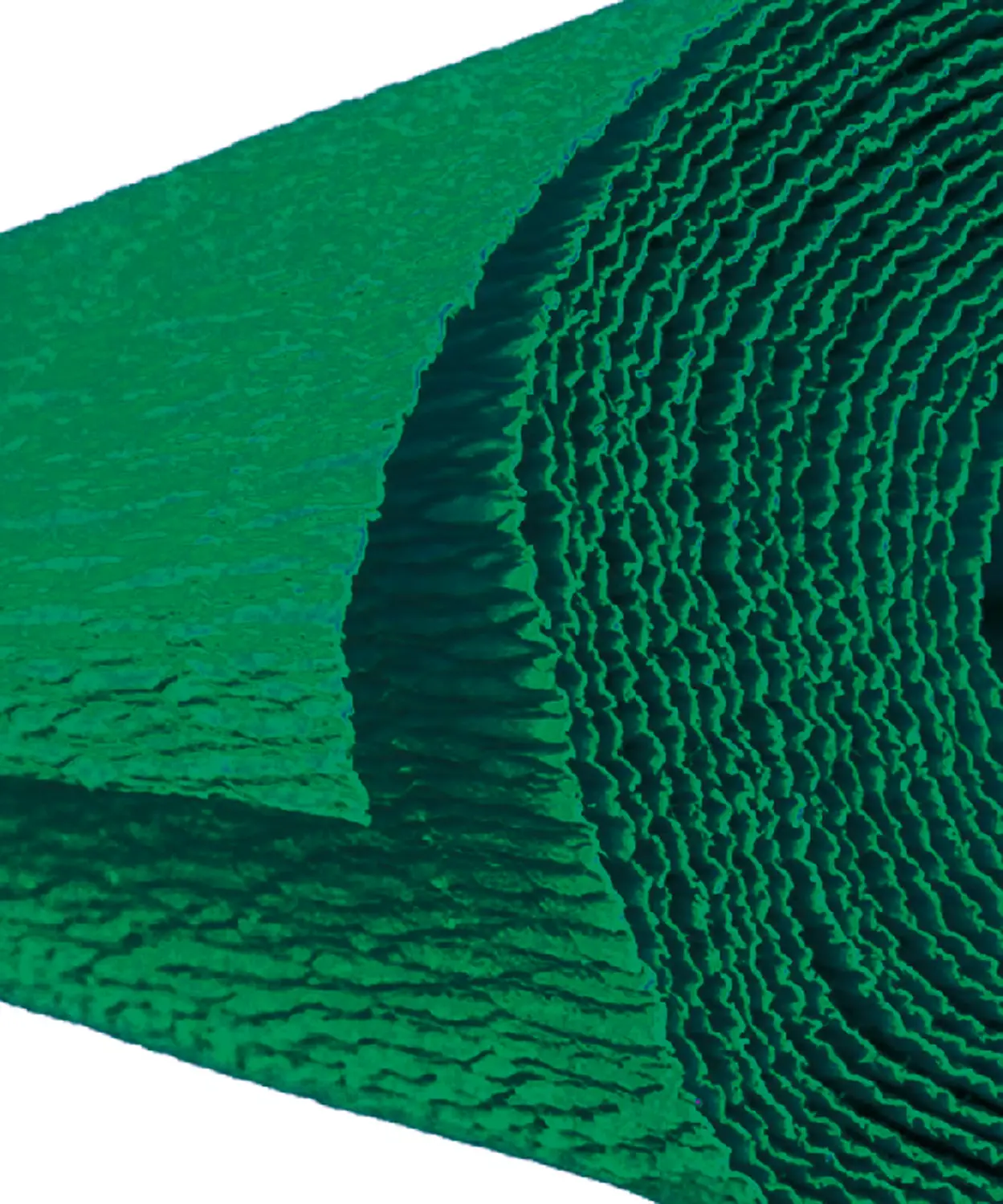 Carta Crespa Verde Scuro Premium Pesante – Rotolo da 50 cm × 2,5 m, 180 g/m² - Carta e cartoncino