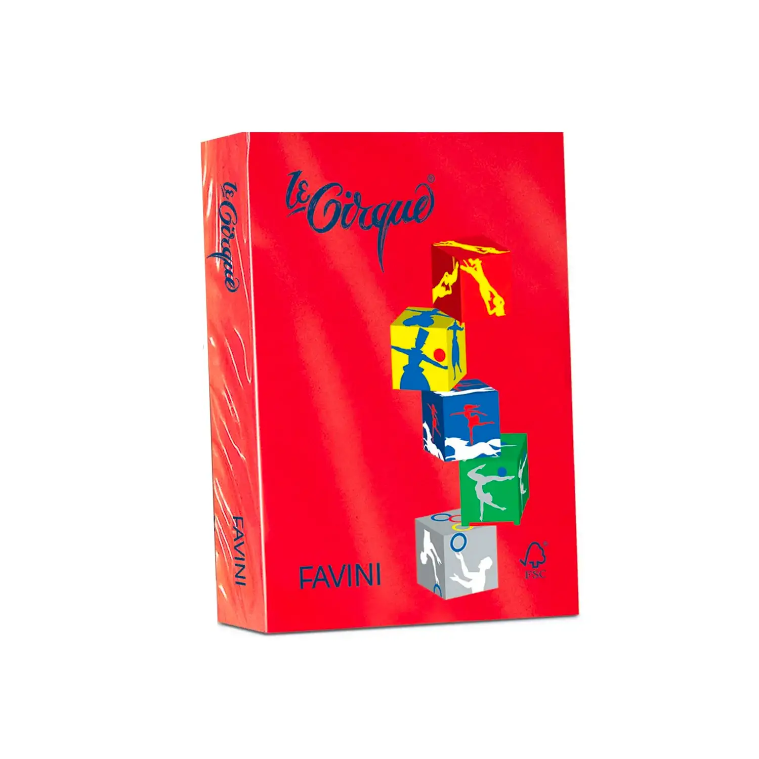 Carta per Fotocopie Le Cirque A4 80 gr – 500 Fogli - Rosso - Carta e cartoncino