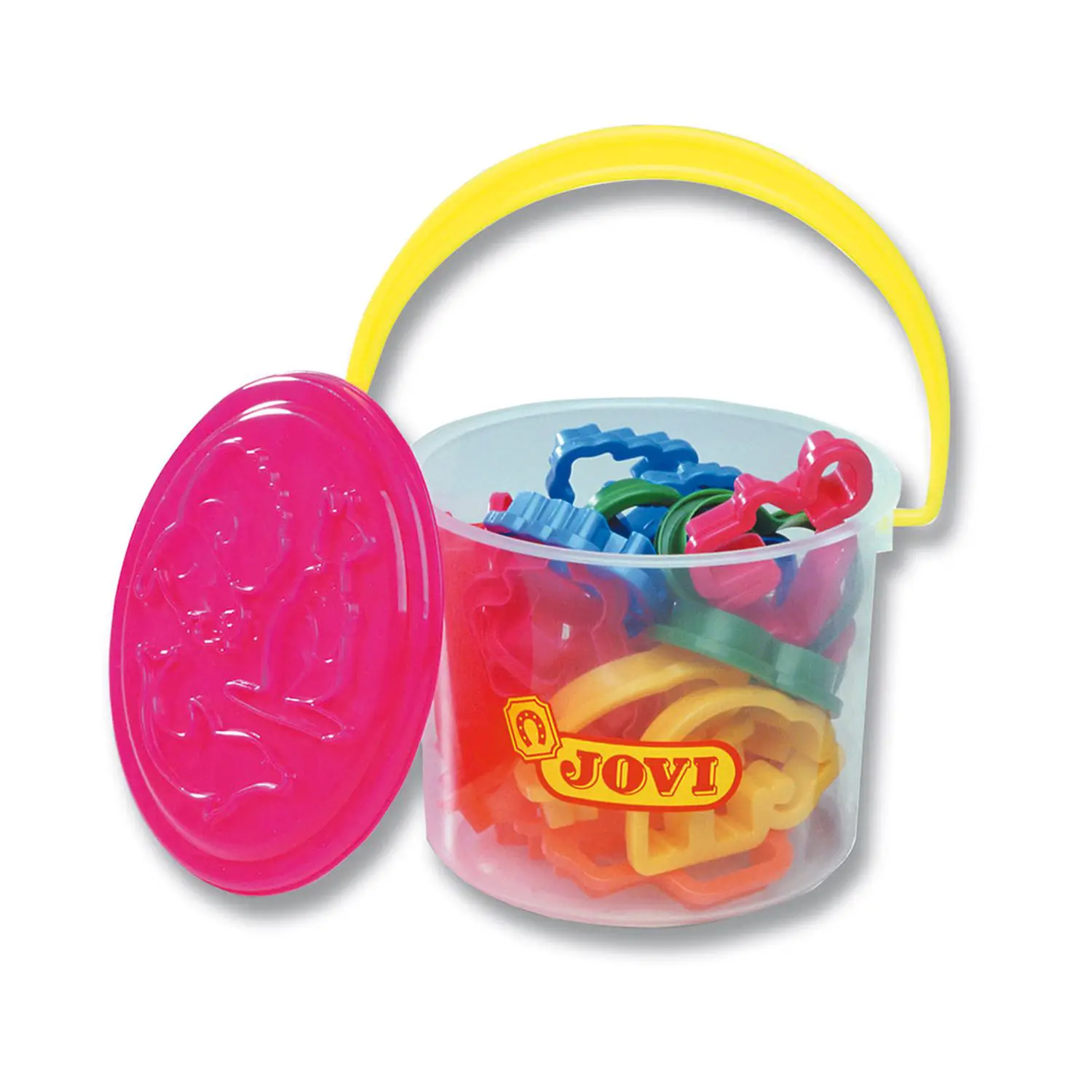 Formine Set Scuola Secchiello 24 Sagome assortite in 6 soggetti - Paste per modellare