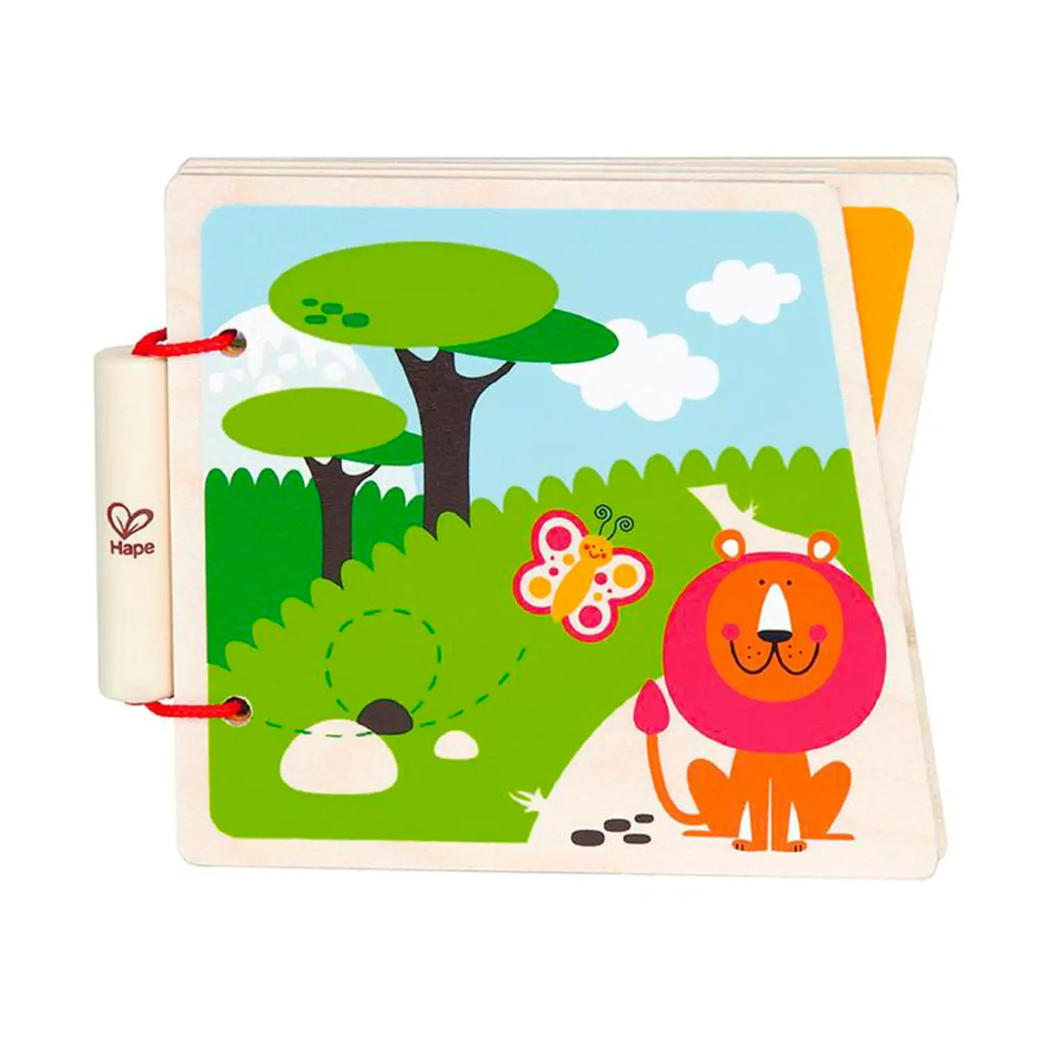 Libretto Zoo – Libro in Legno Educativo per Bambini - Primi giochi
