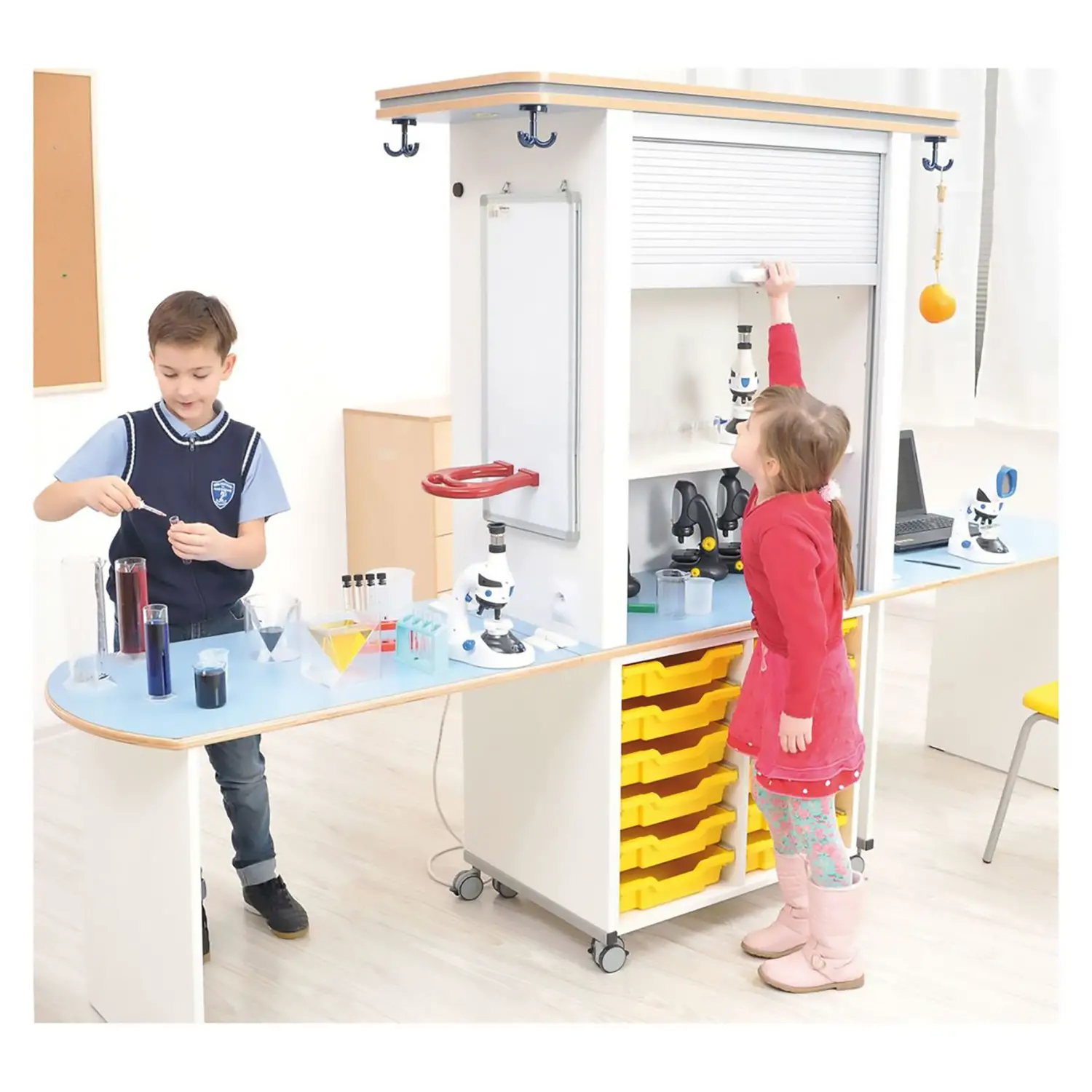 Learning Resources Set Scientifico Con Cilindri Graduati | Attrezzatura Da Laboratorio Per Bambini Dai 3 Anni | Giocattoli Di Misurazione Per Piccoli Scienziati