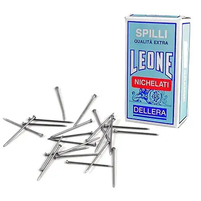 Spilli in Acciaio 26 mm – Confezione da 250 g per Tessuti, Stoffa e Bricolage - Cancelleria varia