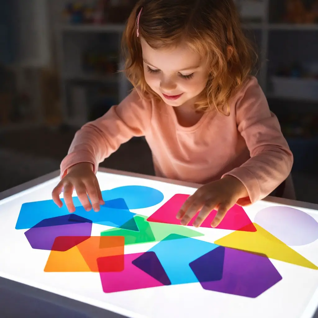 Grandi Forme Geometriche Traslucenti – 12 Pezzi (15x21 cm) - Geometria