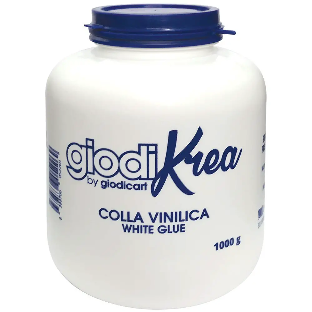 Colla Vinilica Special Giodikrea per Hobby e Scuola 1000 gr. PRODOTTA IN ITALIA - Nastri adesivi e colle