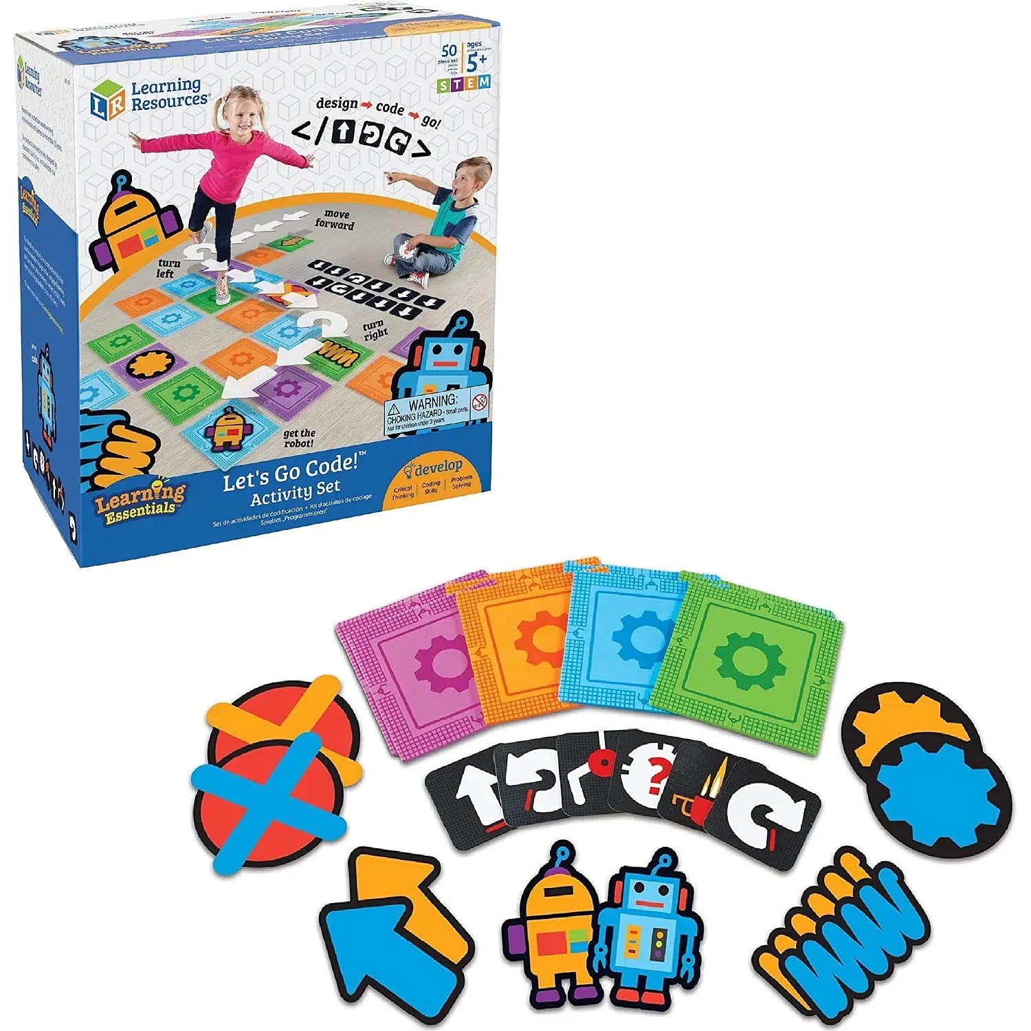 Set Attività Coding “Code & Go, Programmiamoci!” - giochi scientifici