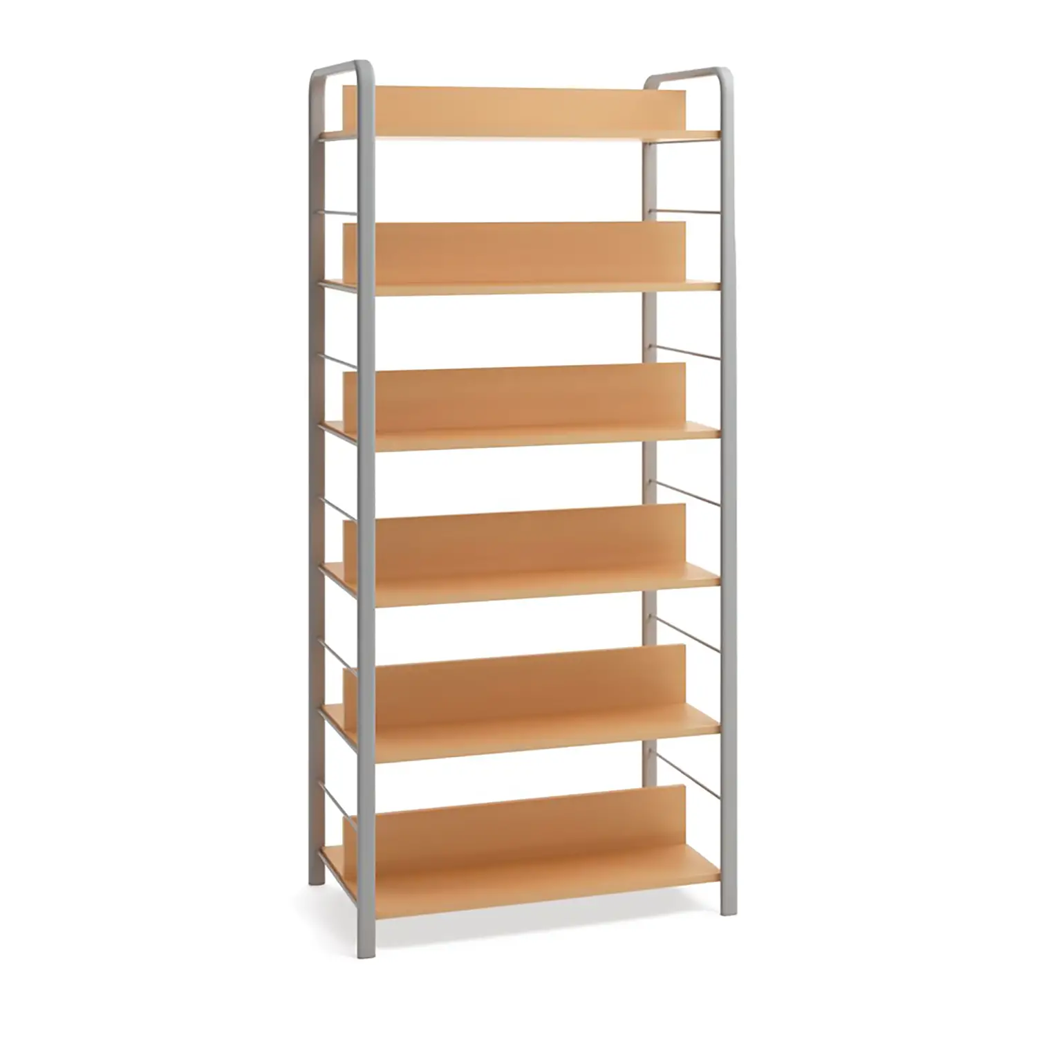 Libreria Bifacciale Book Modulo Singolo – Libreria Scolastica Free Standing a Doppia Faccia - Arredo scuola dell'obbligo