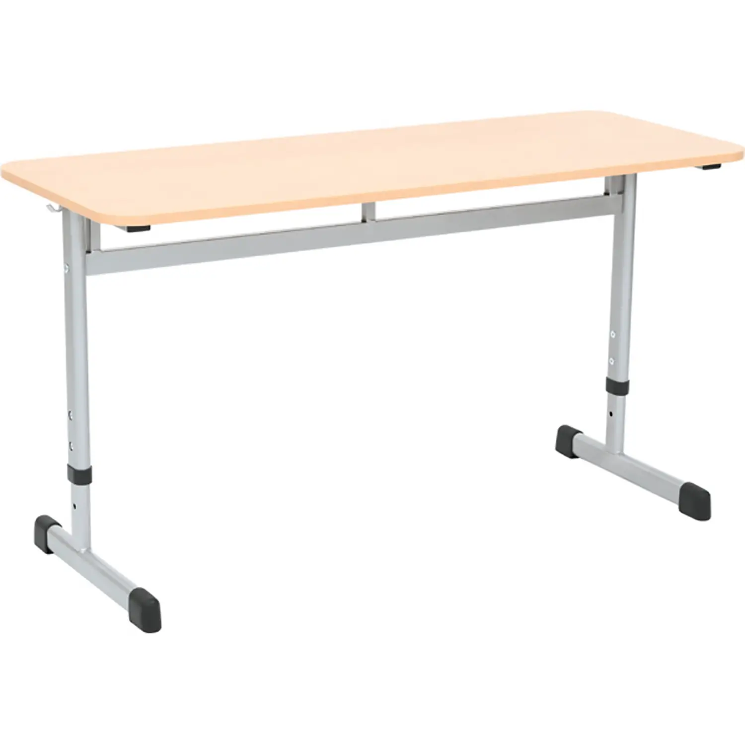 Banco School Biposto Regolabile H 59-82 Cm Per Ambienti Scolastici - Arredo scuola dell'obbligo
