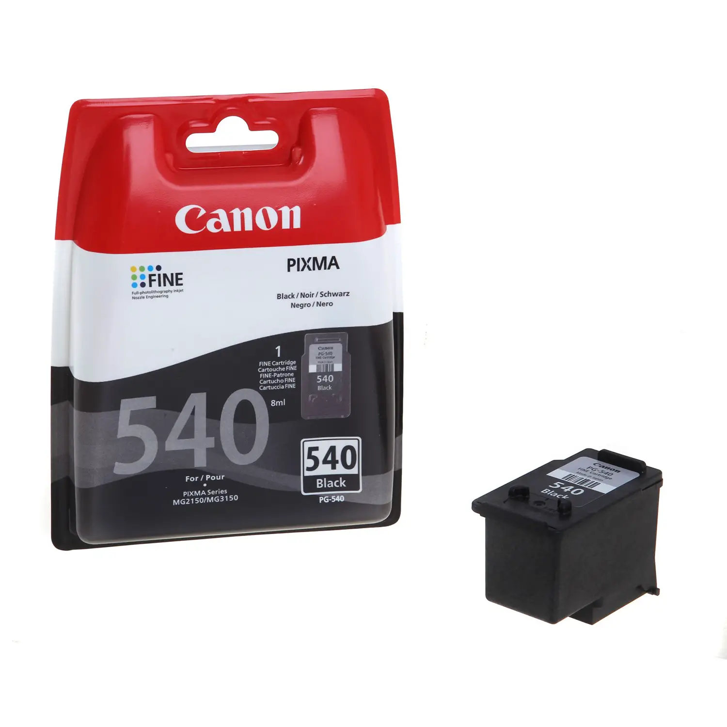 Serbatoio Inchiostro Canon PG-540 X Nero Originale – Pixma (180 Pagine) - Consumabili