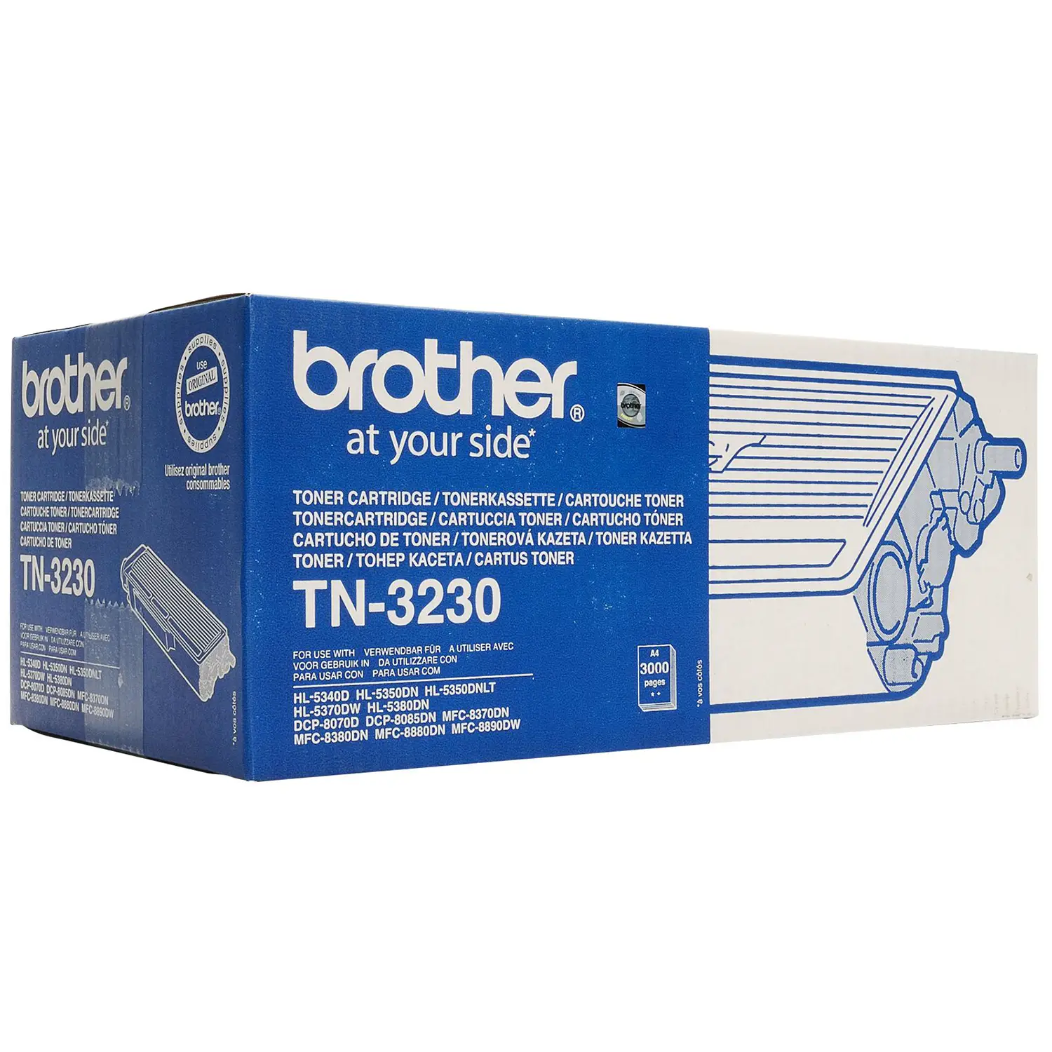 BROTHER TONER HL- 5340D HL-5350DN HL-5350DNLT HL-5380DN CAPACITA' STANDARD - Consumabili
