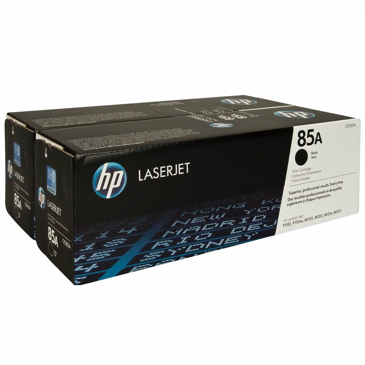 Pack da due toner HP85A color nero - Consumabili