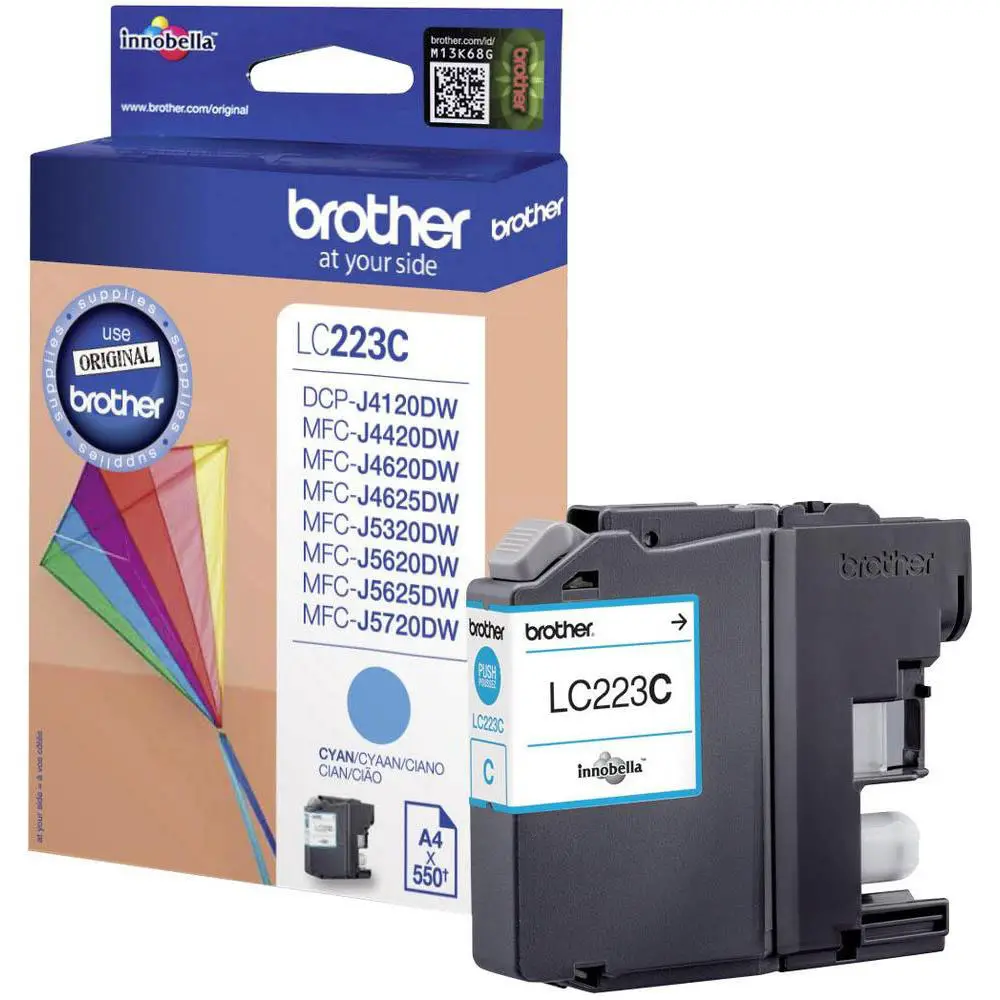 BROTHER CART. CIANO LC-223C MFC-J4420W-4620DW MFC-J532DW-5620DW MFC J5720DW - Consumabili