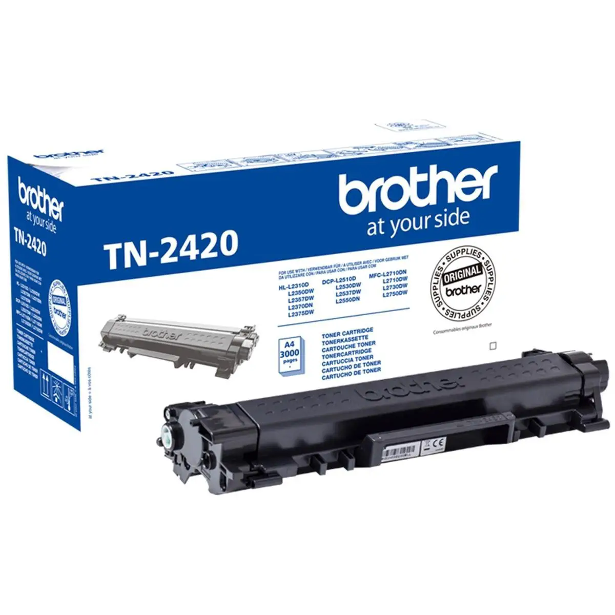BROTHER TONER ORIGINALE TN2420 - Consumabili
