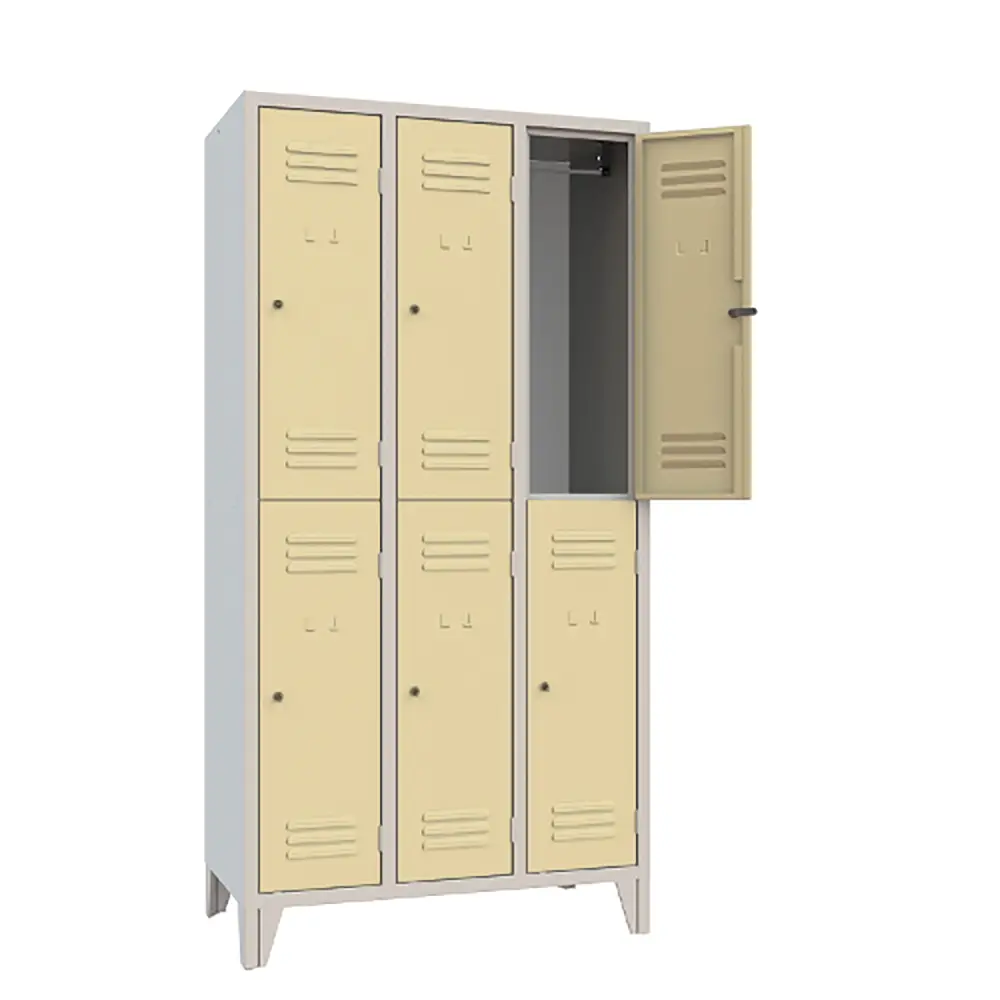 Armadio Casellario Classic 6 Posti Ante Sabbia - Conforme CAM - Arredo archivio