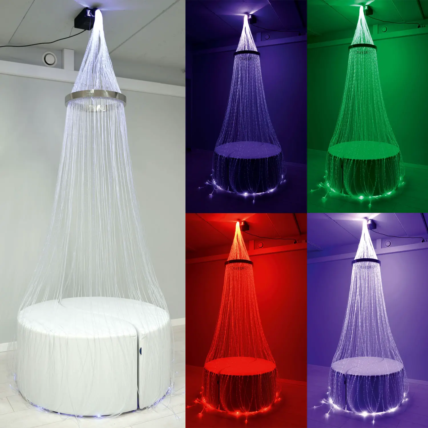 Tenda Milleluci Colorate – 150 Fibre Ottiche - Banchi antropometrici