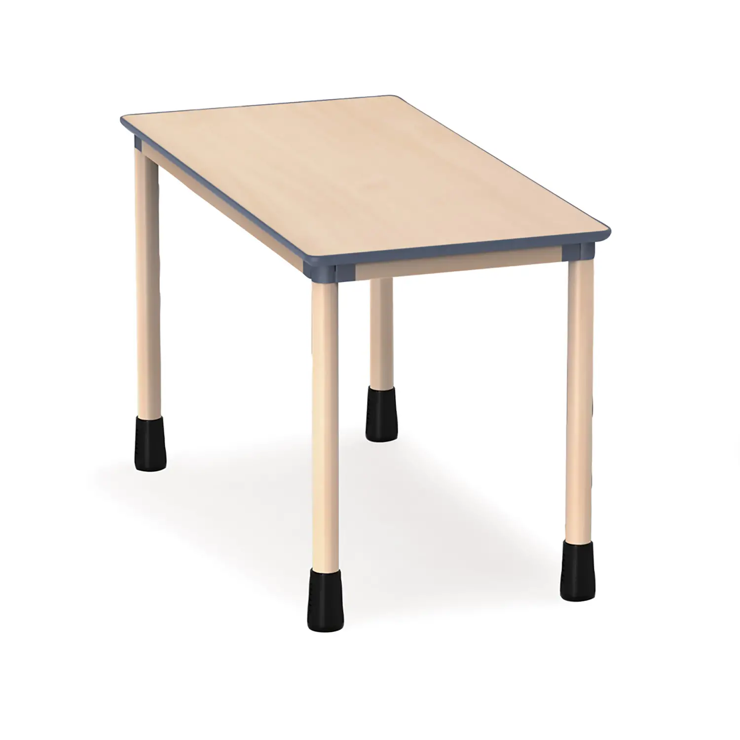 Tavolo Serie 200 Rettangolare – Cm 60x120 - Altezza 73-79 cm - Tavoli e piani di lavoro