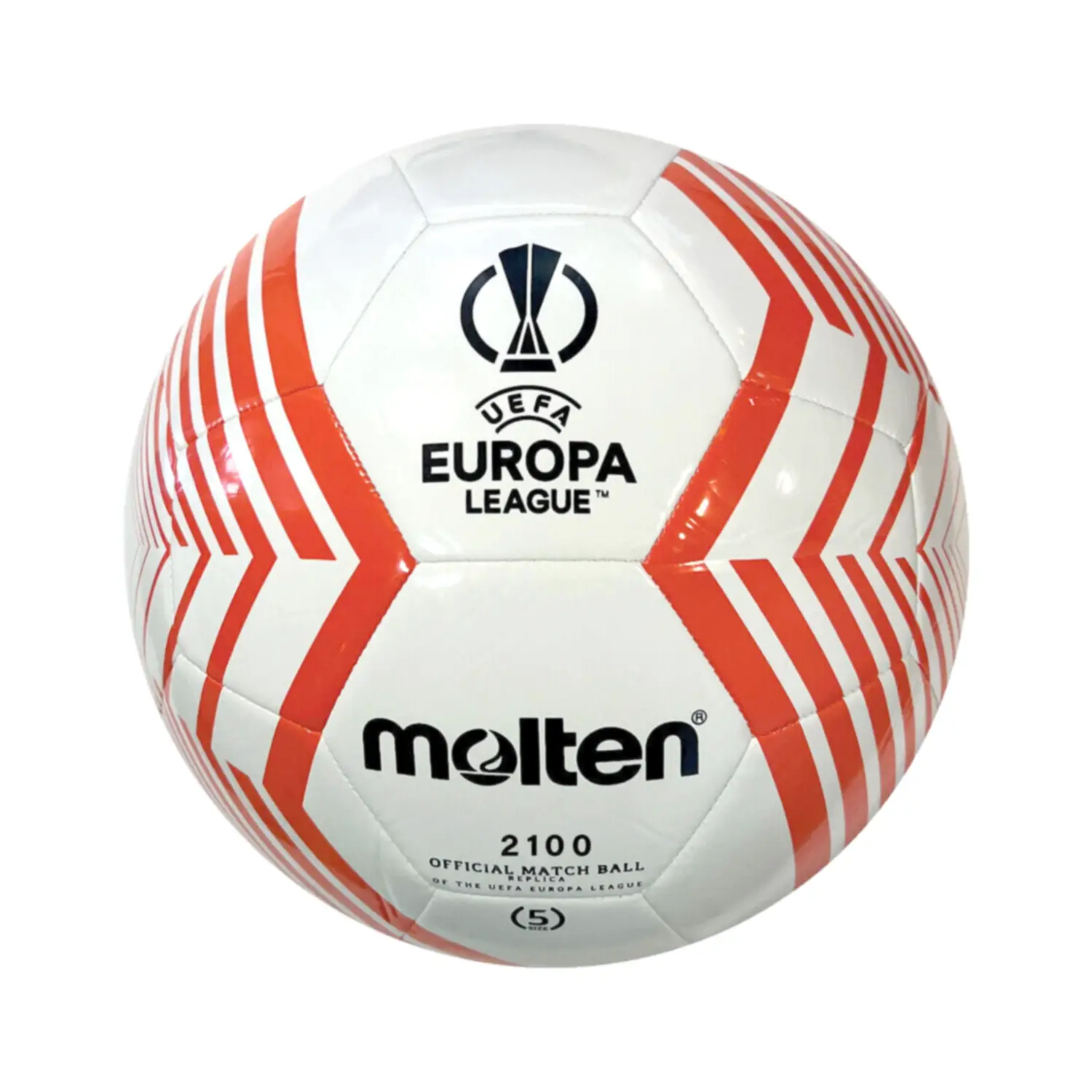 Pallone Calcio Molten 5 F5U2100 (consegnato sgonfio) - Palle e palloni