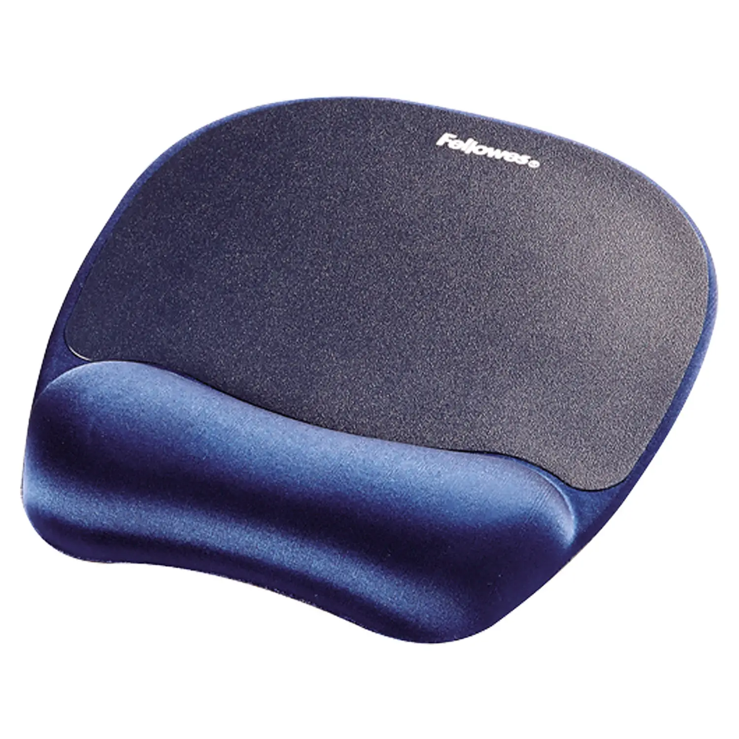 Mousepad con Poggiapolsi in Memory Foam Blu - Accessori ufficio