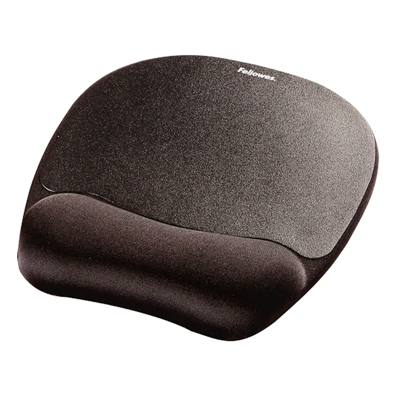 Mousepad con Poggiapolsi in Memory Foam - Nero - Accessori ufficio