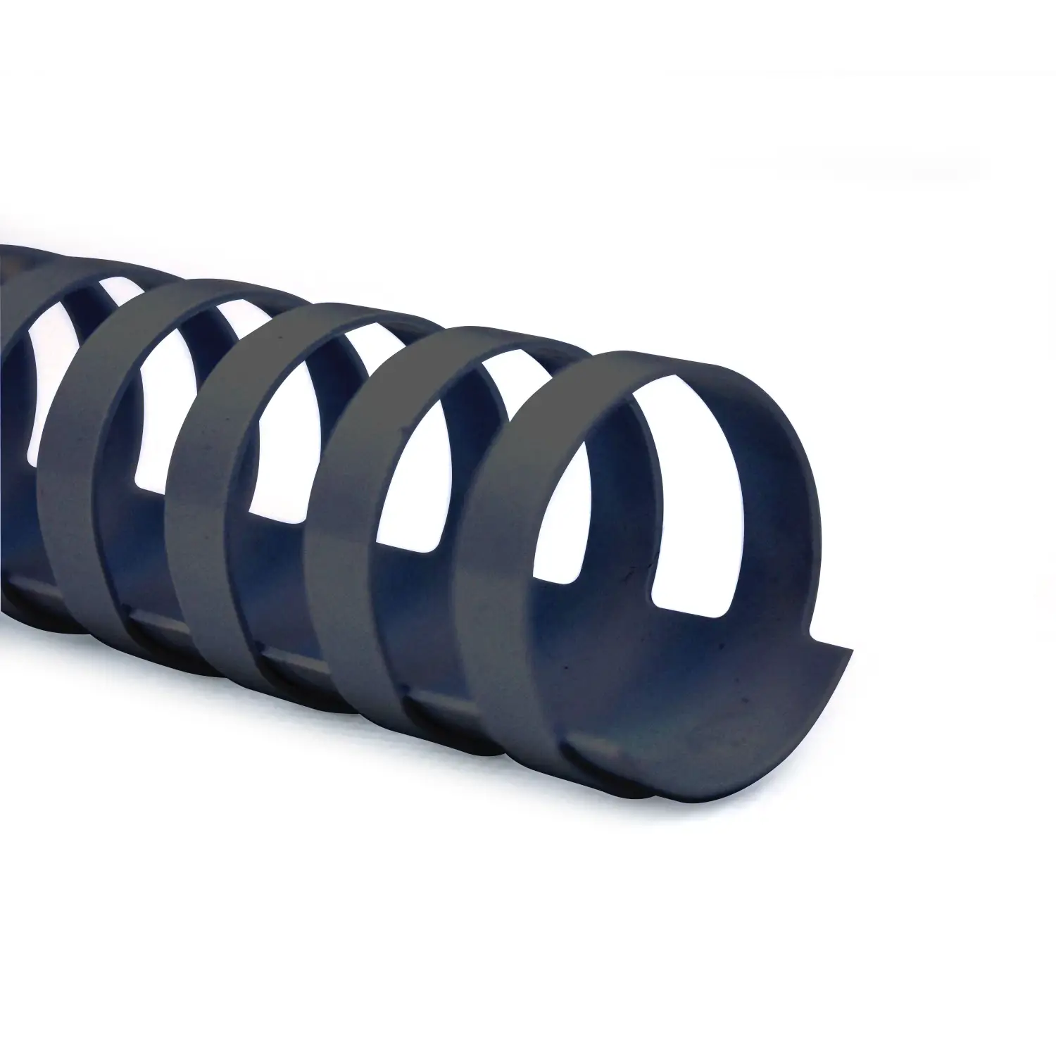 Dorsi a Spirale Plastici Neri A4 da 25 mm – Capacità 181-200 Fogli - Confezione da 50 Pezzi - Rilegare e Plastificare