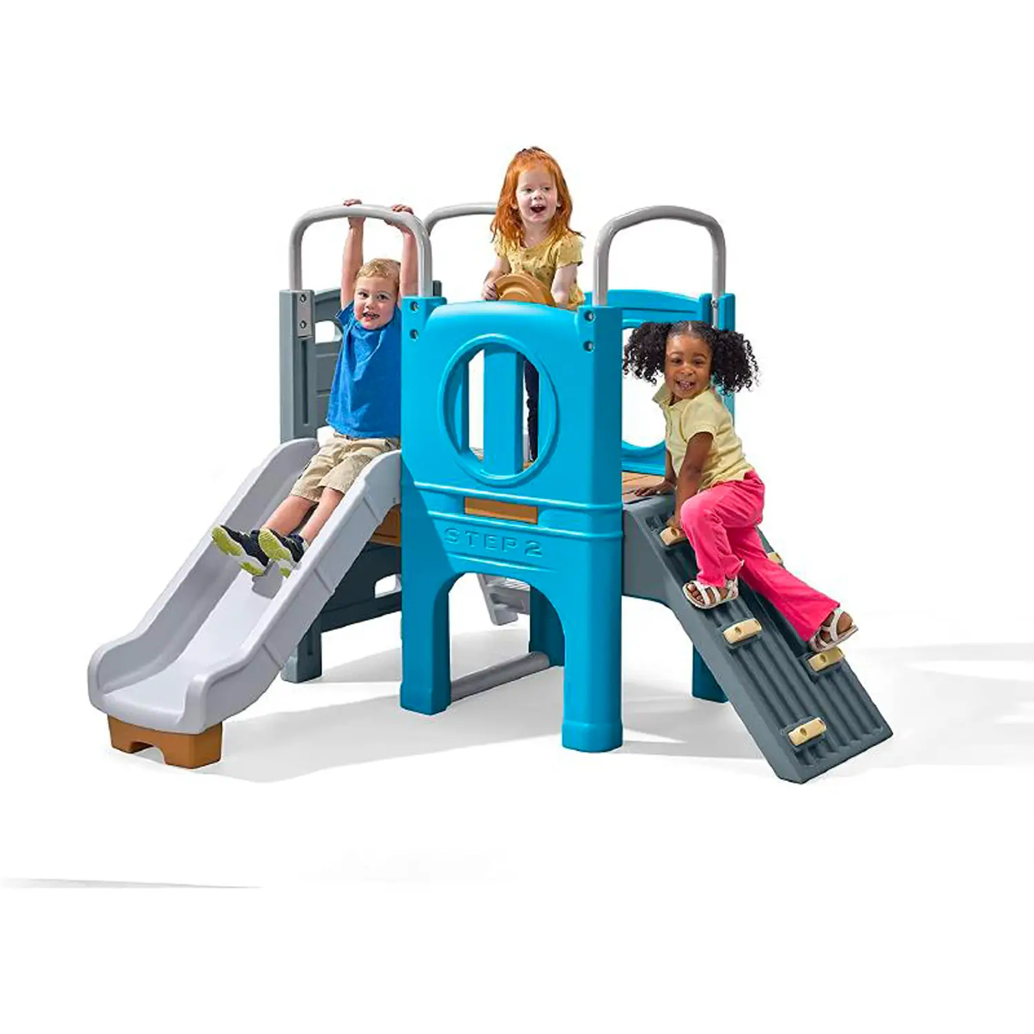 Arrampicatoio Con Scivolo Per Giovani Esploratori The Step 2 - Giochi acqua e sabbia