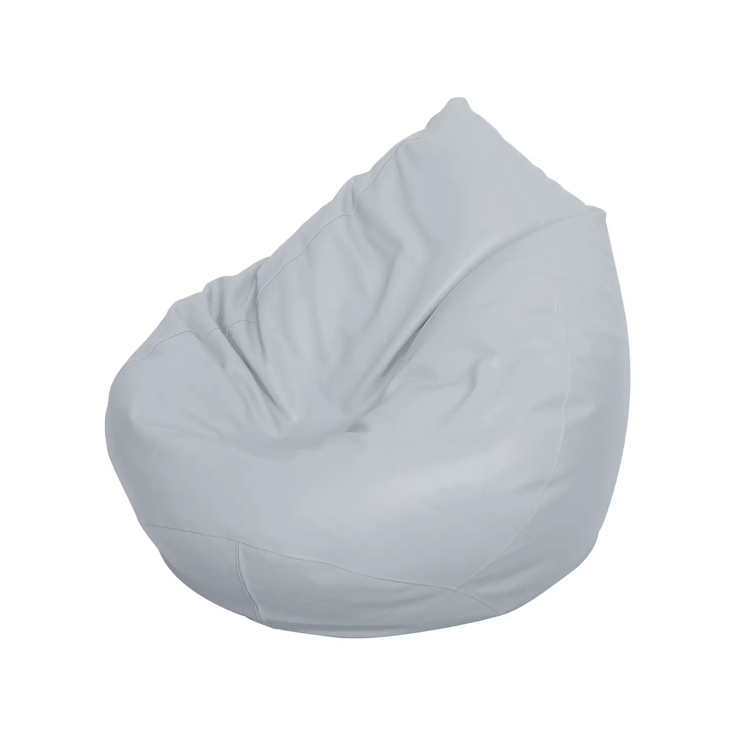 Poltrona a Sacco Imbottita Grigio Chiaro - 60x80 cm - Angoli gioco e relax