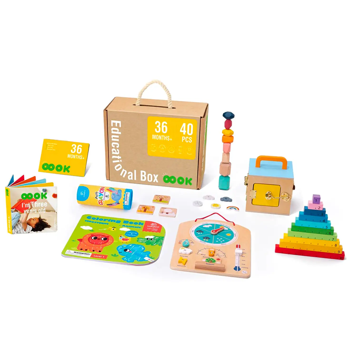 Clics Giocattoli Costruzione 5 In 1, 69 Pezzi, Per Bambini Dai 3 Anni, Blocchi Educativi STEM In Materiale Riciclato