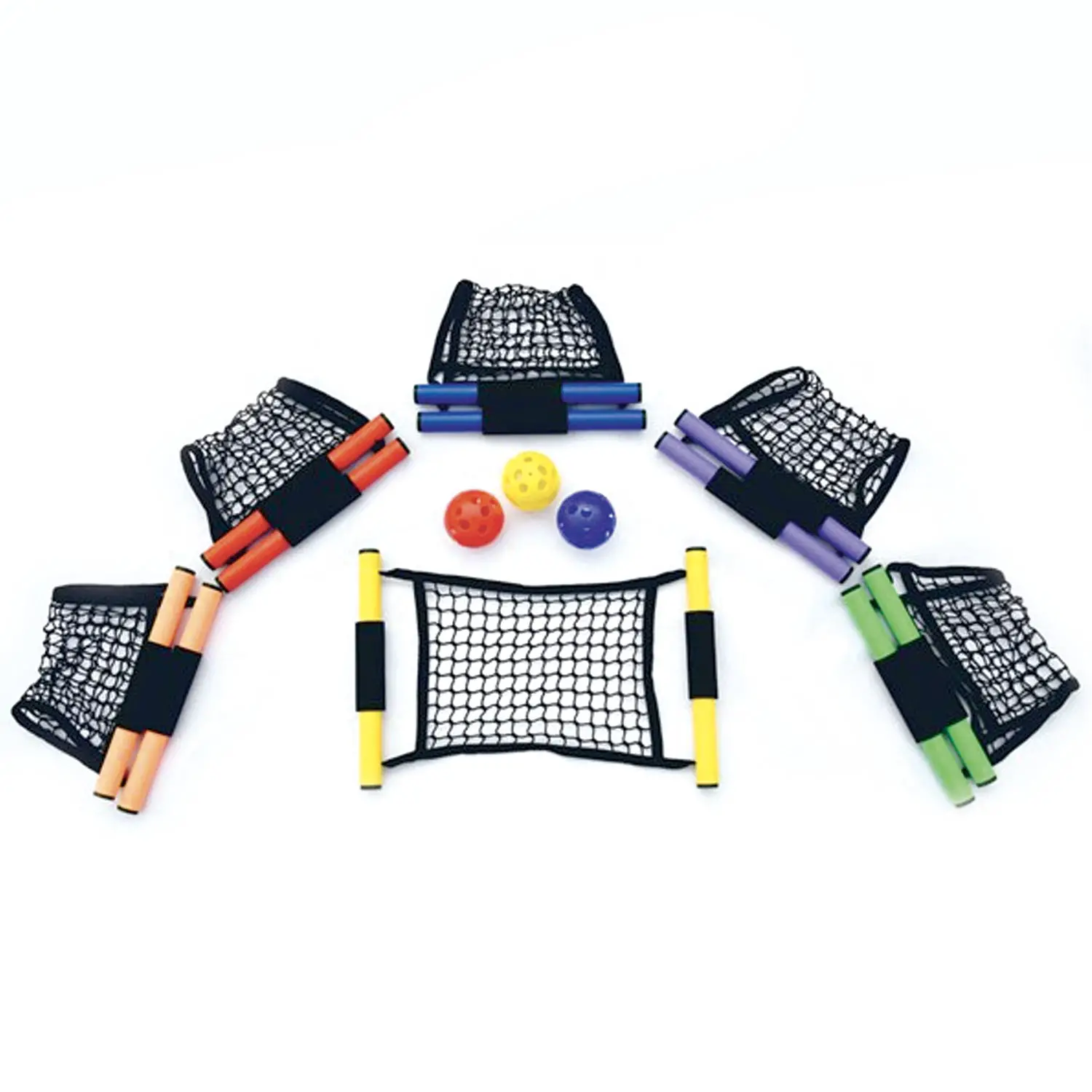 Lancia e Cattura la Palla Gioco Set 2 Reti + Pallina - Attrezzature sportive