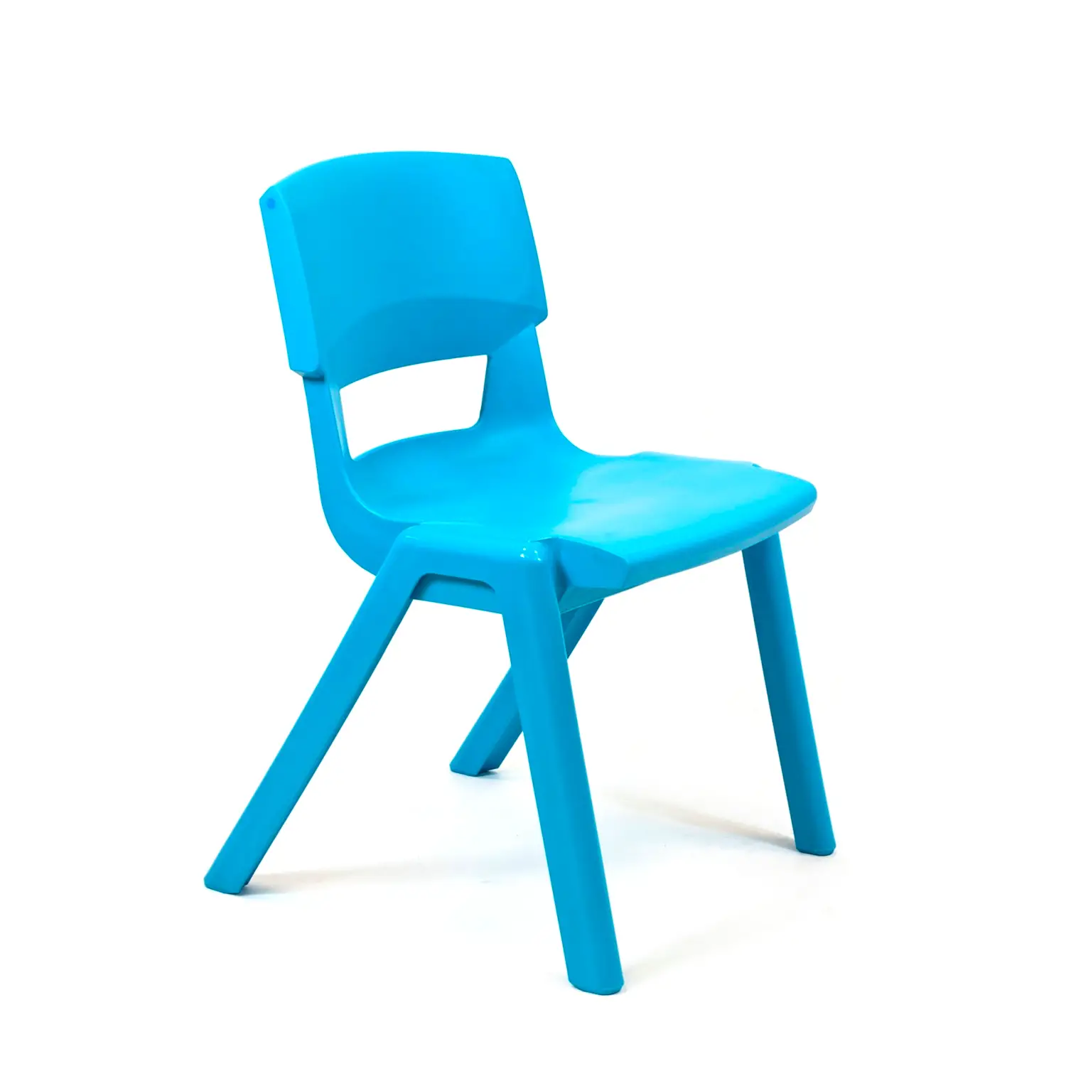 Sedia “Postura+” - Linea CAM - H 43 cm - Azzurra - Sedie in plastica