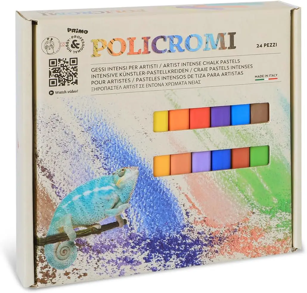 Gessi Policromi DECO - Scatola Da 24 Pezzi - Colorati E Antipolvere - Foto 12