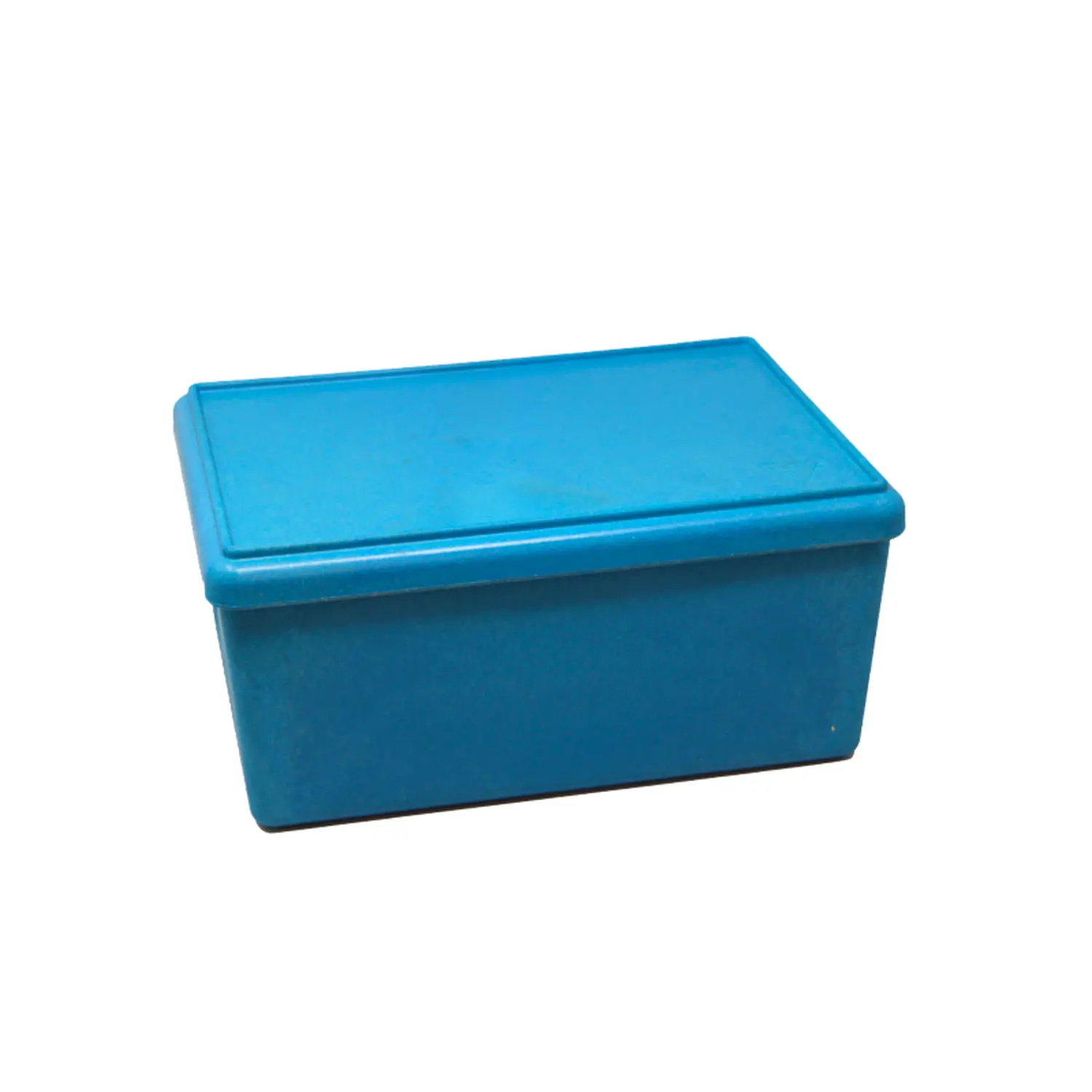 Contenitore con Coperchio in Re-Wood, Materiale 100% , Certificato PEFC, Azzurro - Arredo Nido e Infanzia