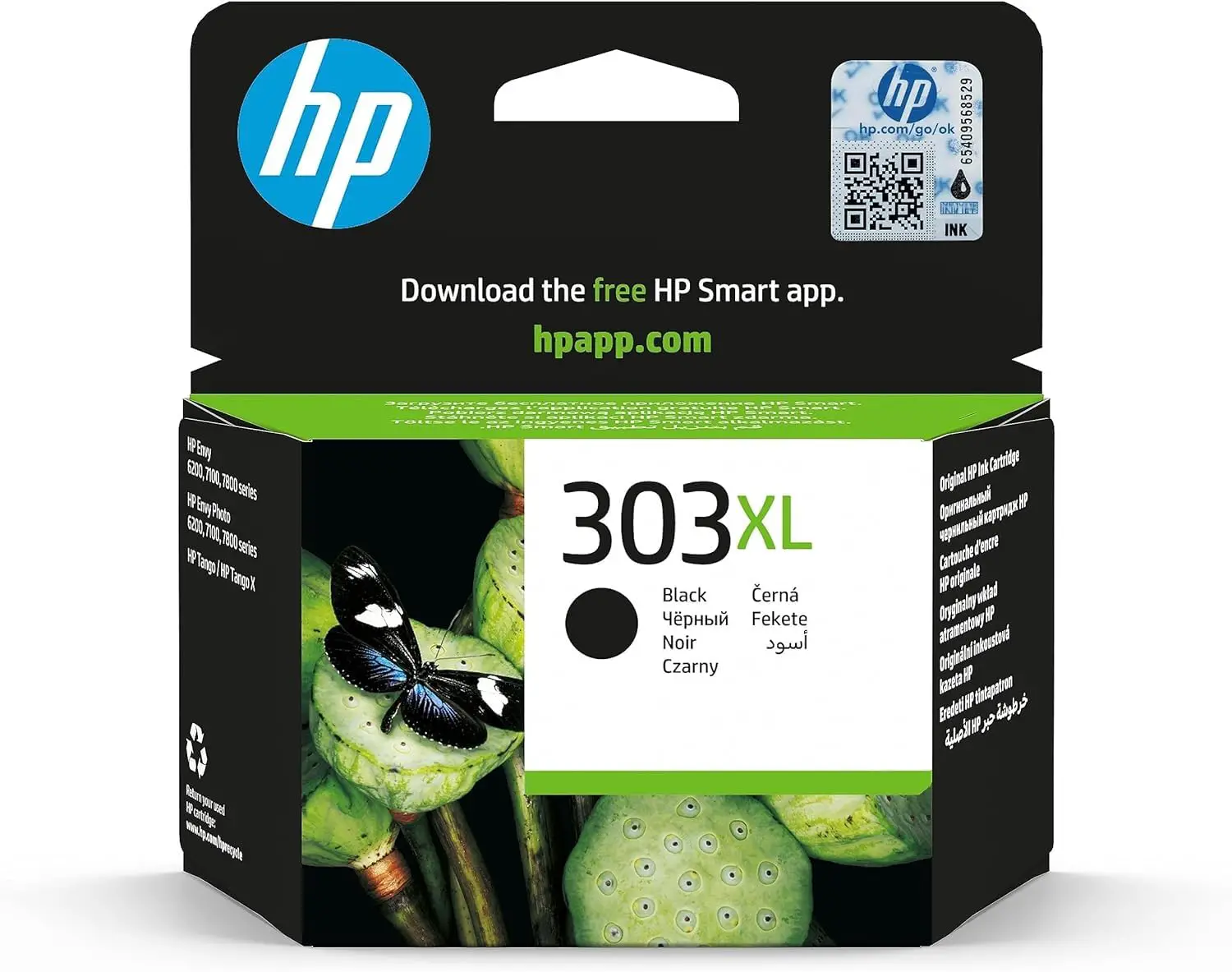 HP CARTUCCIA INKJET ORIGINALE 303XL NERO - Consumabili