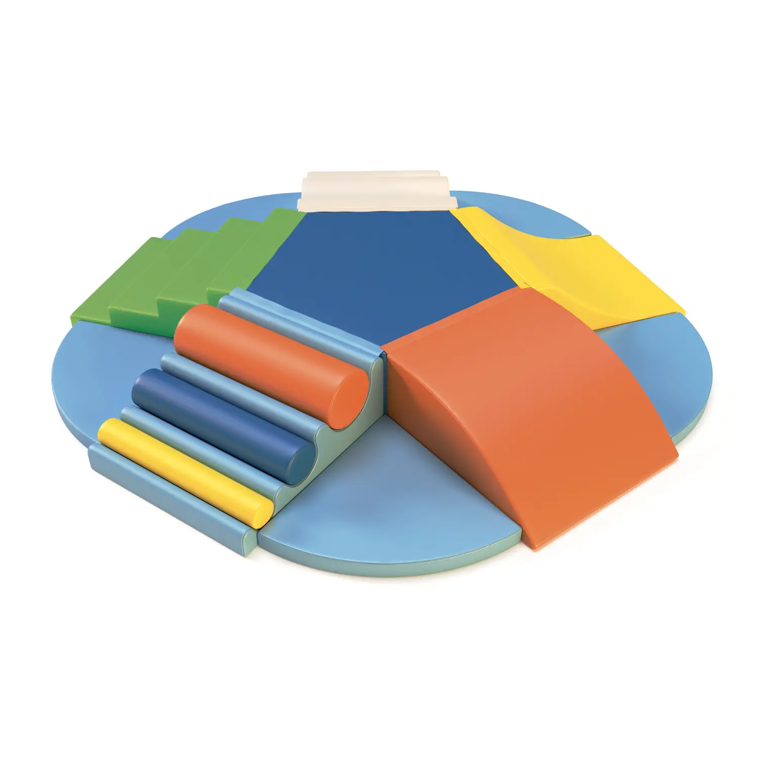 Percorsi Morbidi per Nido e Scuola Infanzia: Percorso Baby Completo 11 Elementi - Percorsi motori