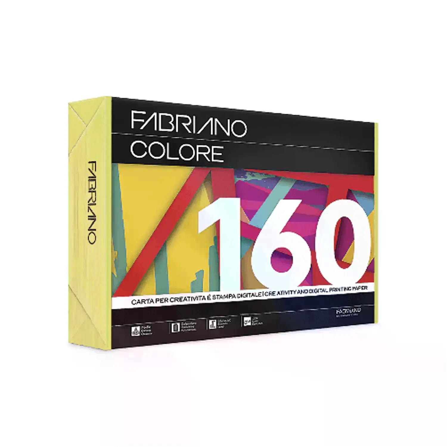 Carta Per Fotocopie Fabriano Colore 160 Gr/mq A4 Banana Risma 250 Fogli - Carta e cartoncino