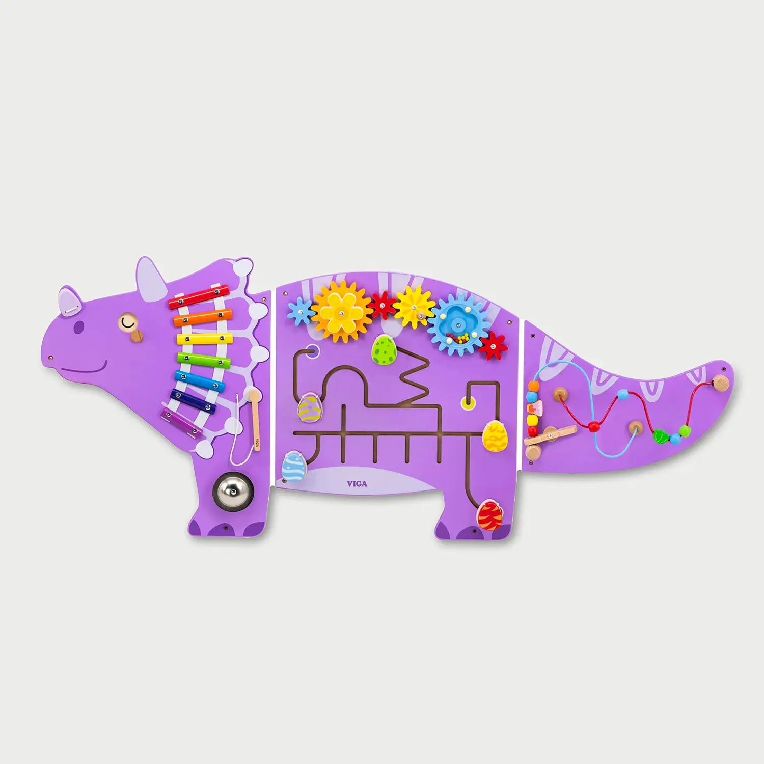 Pannello Murale Multiattività Dinosauro - Motricità fine