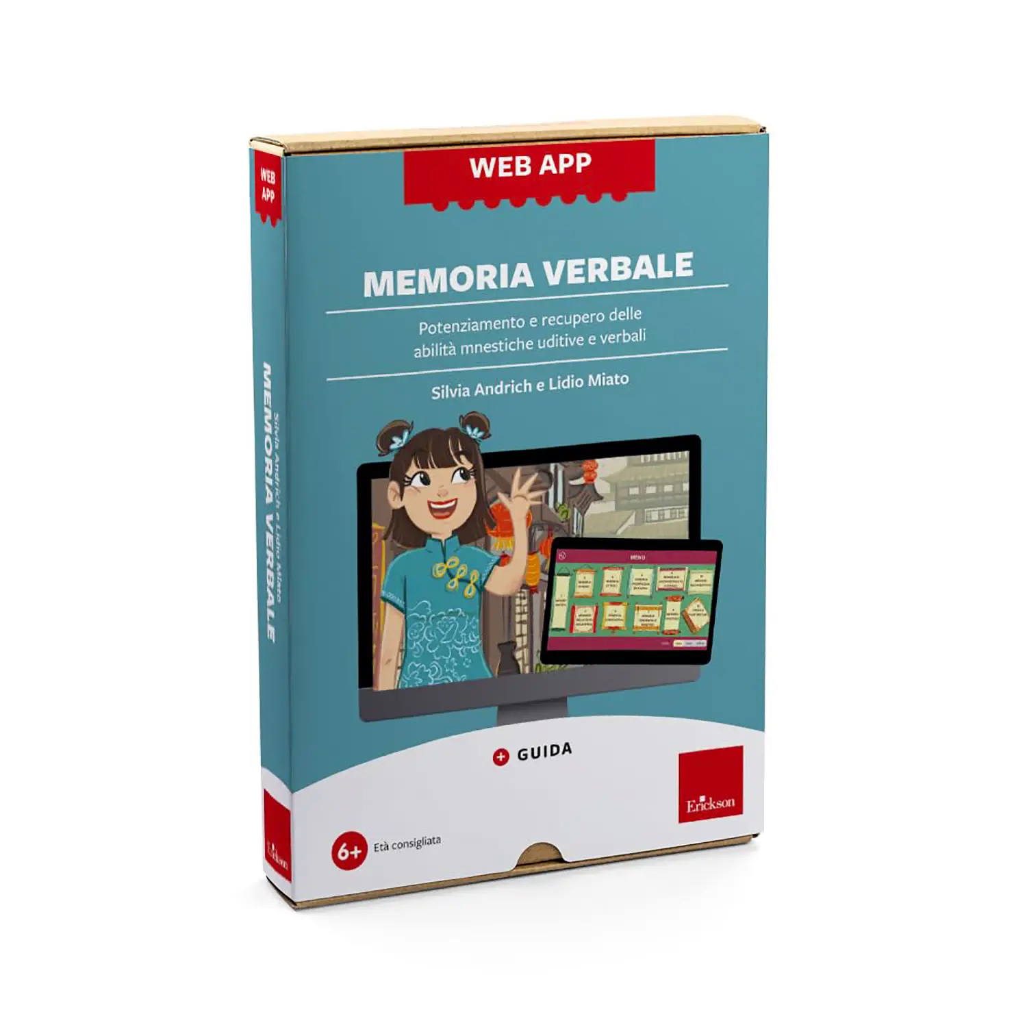 Web App Memoria Verbale Training Cognitivo Online - Prima biblioteca